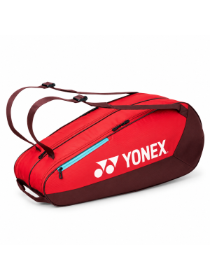 Raqueteira Yonex Team 3 Pack BA42526EX - 6 Raquetes | Vermelha e Vinho